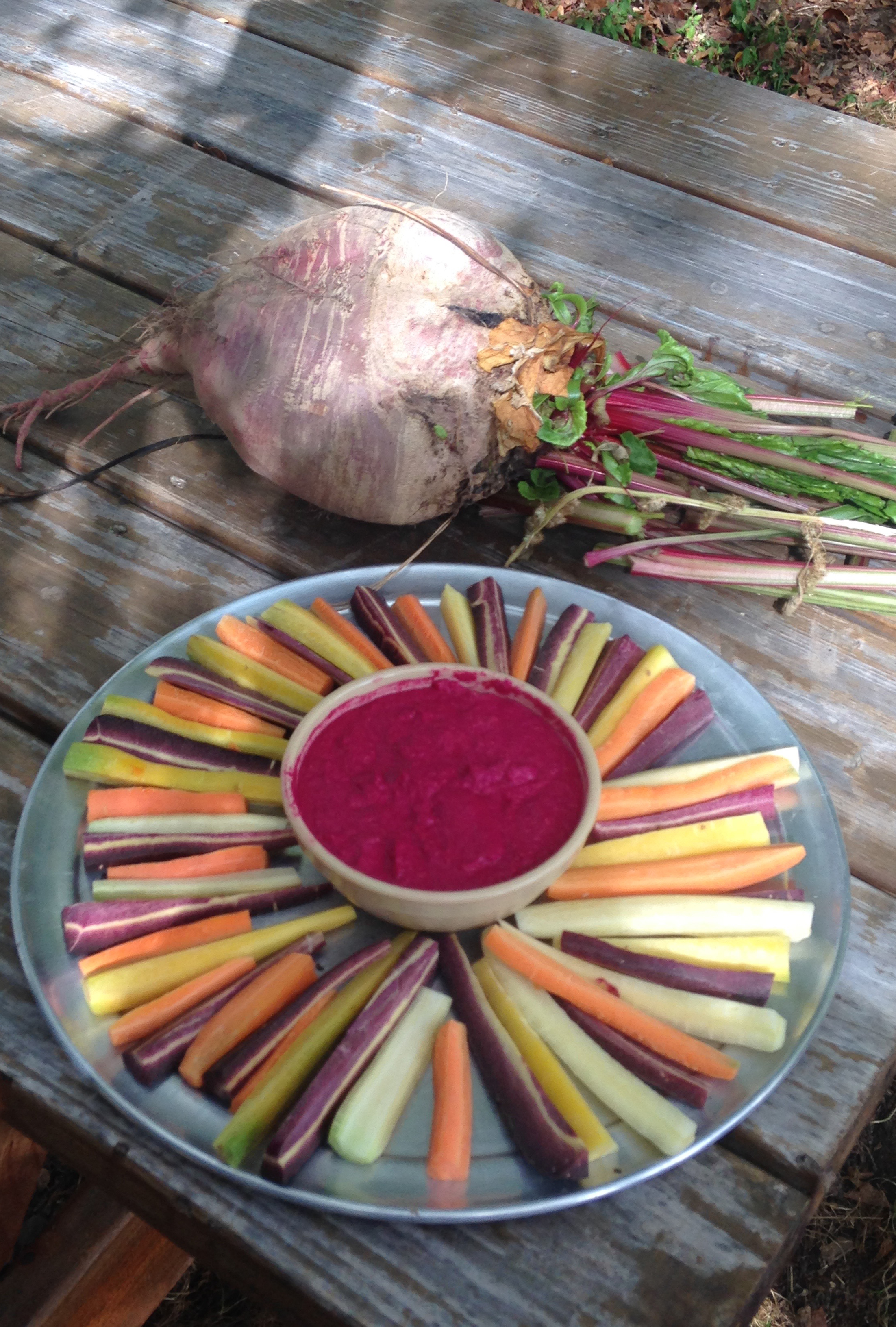 Heifer Farm's Beet Hummus